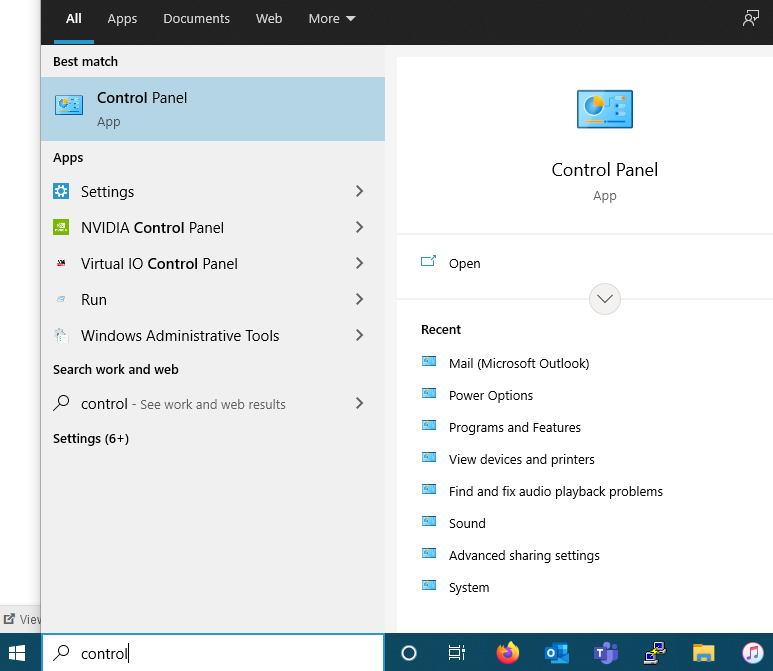 Follows our Outlook setup instructions to install the email software on your Windows PC.